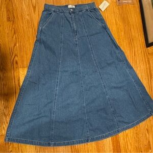 Target Blue Denim Skirt